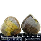 Mooie hartjes van maansteen