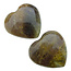 Beautiful moonstone heart