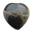 Beautiful moonstone heart