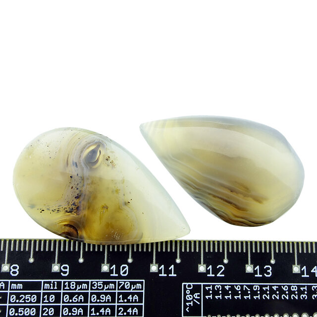 Agate drops form Madagascar