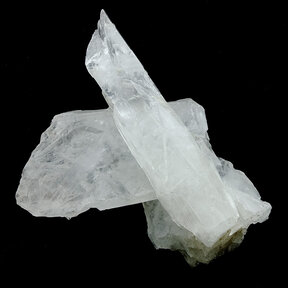 Rock crystal cluster from Brazil