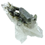Lodolite, chlorite quartz, shaman stone or scenic quartz