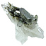 Lodolite, chlorite quartz, shaman stone or scenic quartz