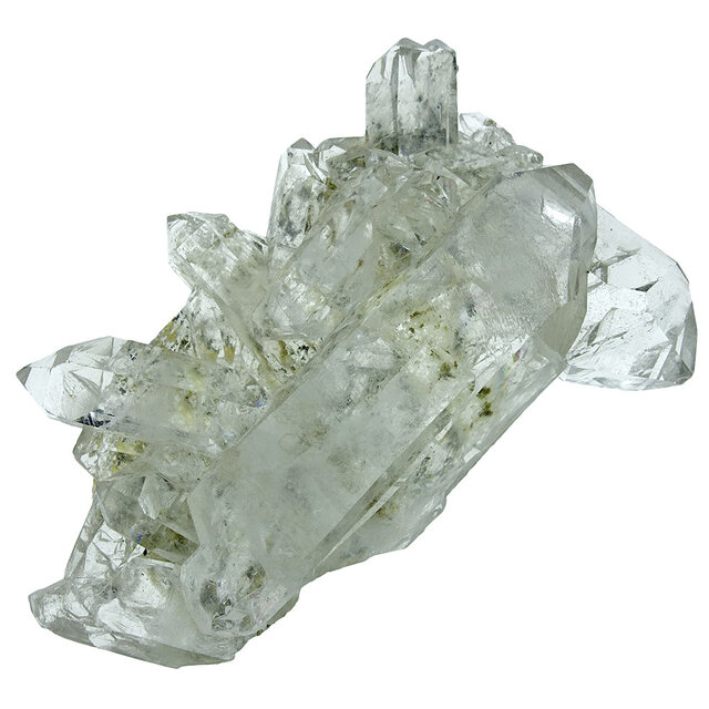 Lodolite, chlorite quartz, shaman stone or scenic quartz