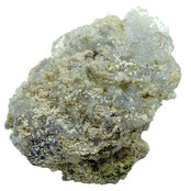 Hyalite opal with green fluorescence under a short-wave UV light Hyalite opal with green fluorescence under a short-wave UV light