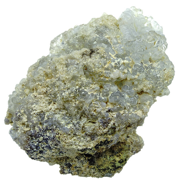 Hyalite opal with green fluorescence under a short-wave UV light Hyalite opal with green fluorescence under a short-wave UV light