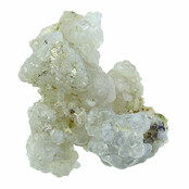 Hyalite opal with green fluorescence under a short-wave UV light Hyalite opal with green fluorescence under a short-wave UV light