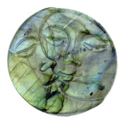 Beautiful labradorite from Madagascar diameter 4 cm