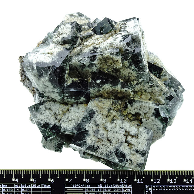 Fluorite from the UK with daylight fluorescence Fluorite from the UK with daylight fluorescence