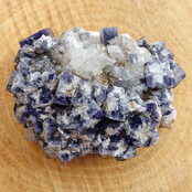 Fluorite from the UK with daylight fluorescence Fluorite from the UK with daylight fluorescence