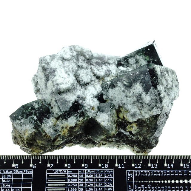 Fluorite from the UK with daylight fluorescence Fluorite from the UK with daylight fluorescence