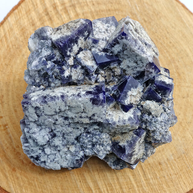 Fluorite from the UK with daylight fluorescence Fluorite from the UK with daylight fluorescence