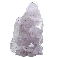 Heller Amethyst-Cluster aus Brasilien