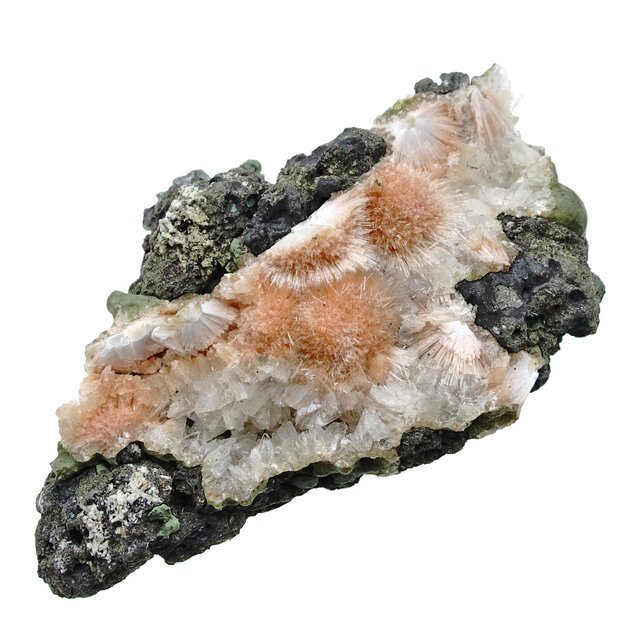 Thomsonite with Mesolite