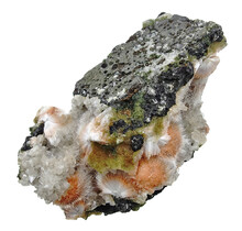 Thomsoniet met mesoliet