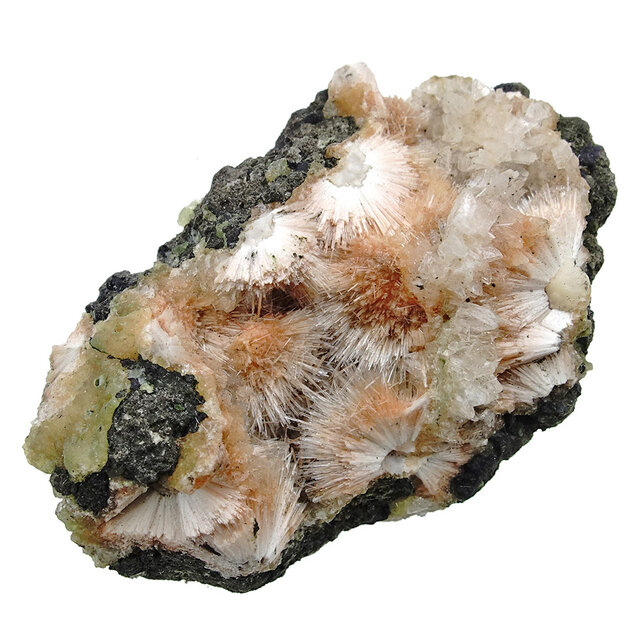 Thomsonite with Mesolite Thomsonite with Mesolite