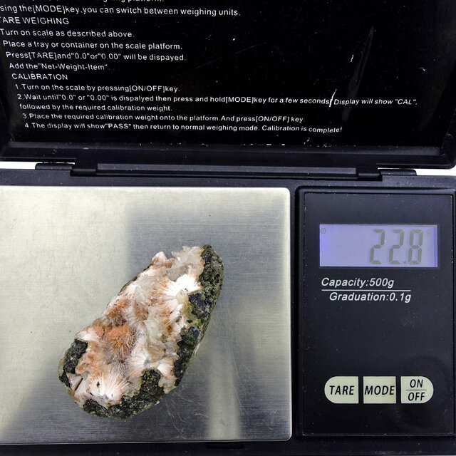 Thomsonite with Mesolite Thomsonite with Mesolite