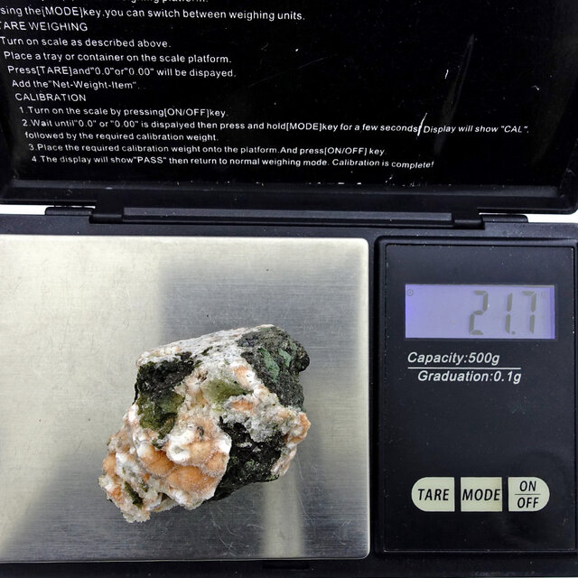 Thomsonite with Mesolite