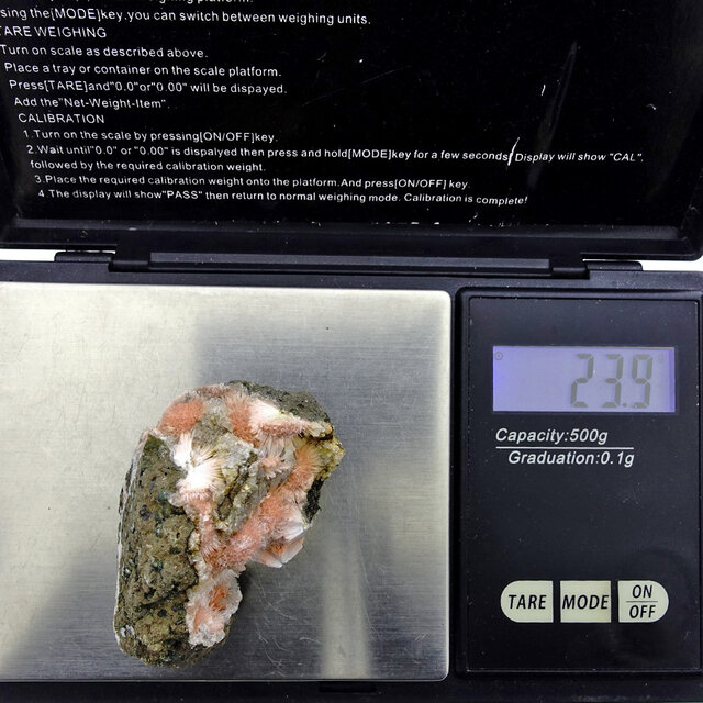 Thomsonite with Mesolite