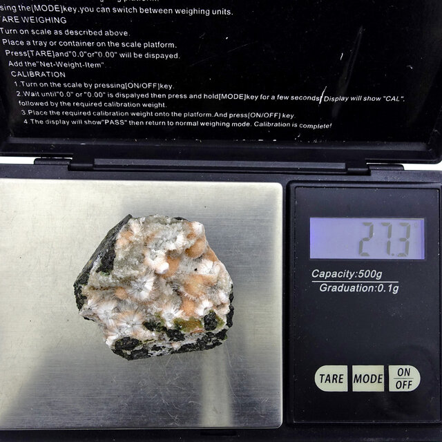 Thomsonite with Mesolite