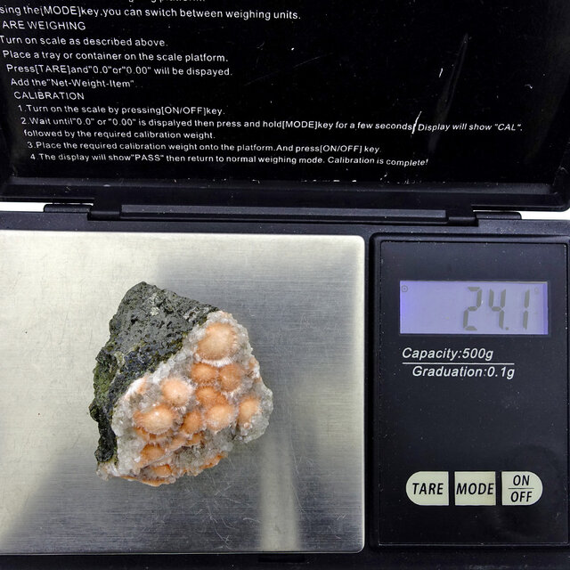 Thomsonite with Mesolite