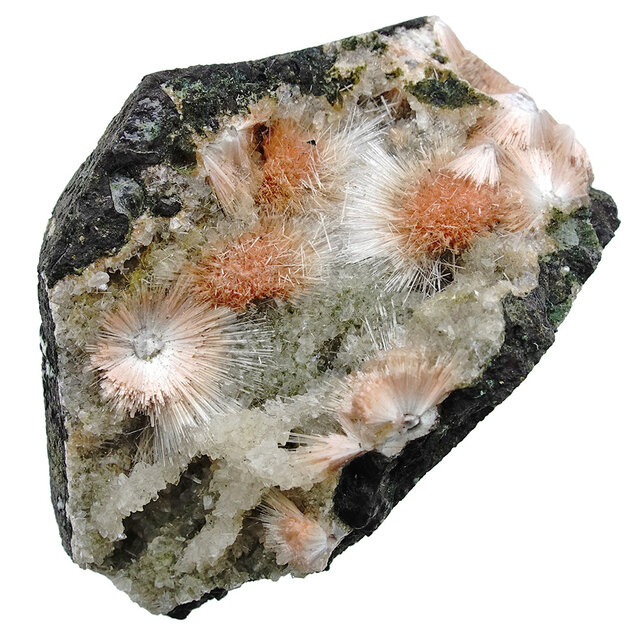 Thomsonite with Mesolite