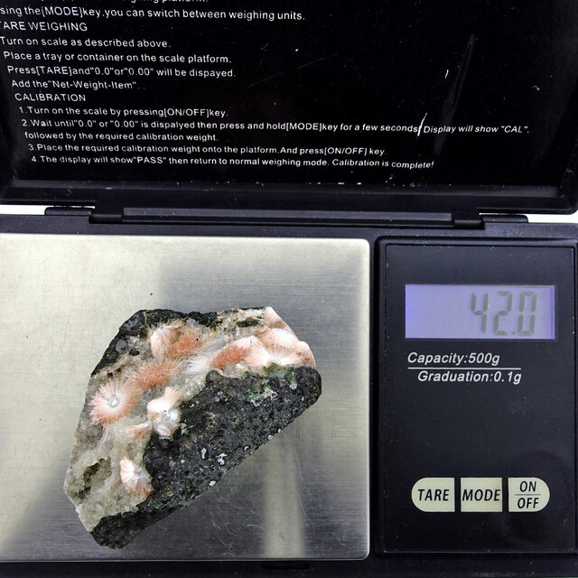 Thomsonite with Mesolite