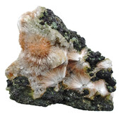 Thomsonite with Mesolite Thomsonite with Mesolite
