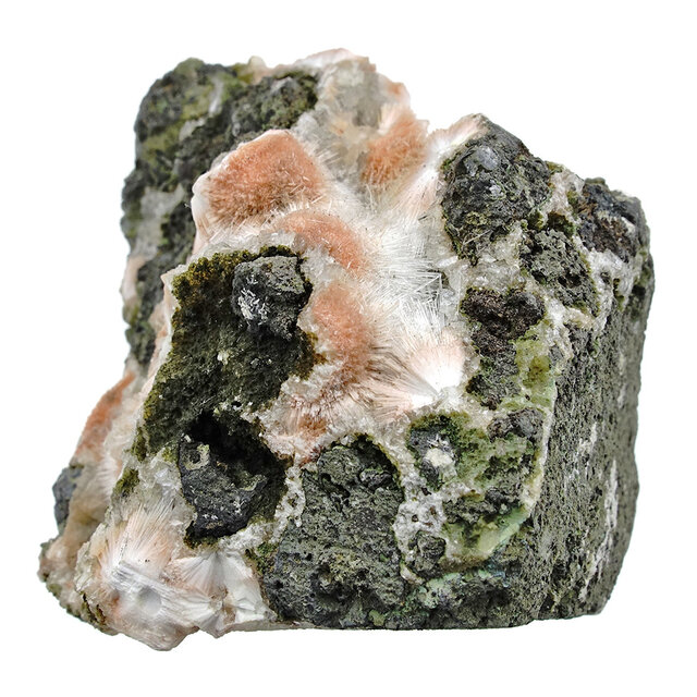Thomsonite with Mesolite