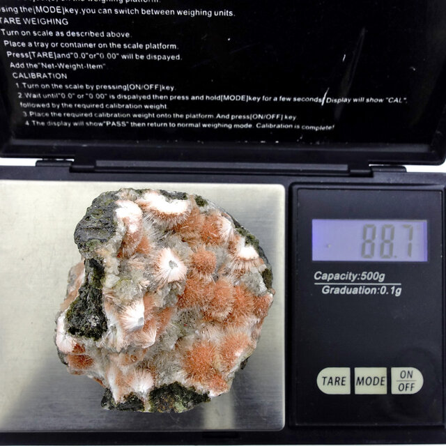 Thomsonite with Mesolite