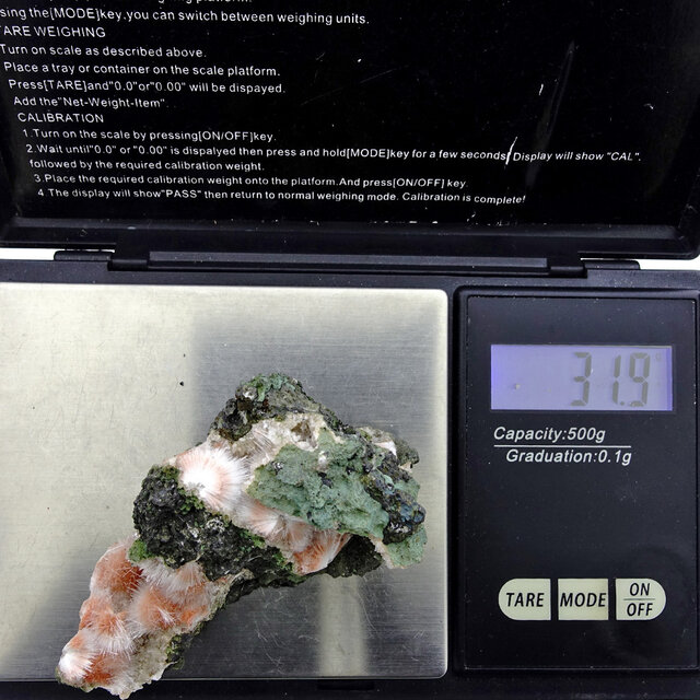 Thomsonite with Mesolite