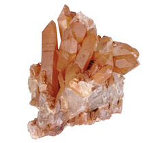 Tangerine, quartz from Brazil 220 grams
