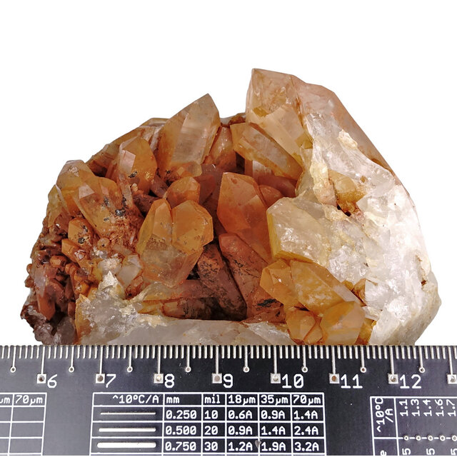 Tangerine, quartz from Brazil 415 grams Tangerine, quartz from Brazil 415 grams