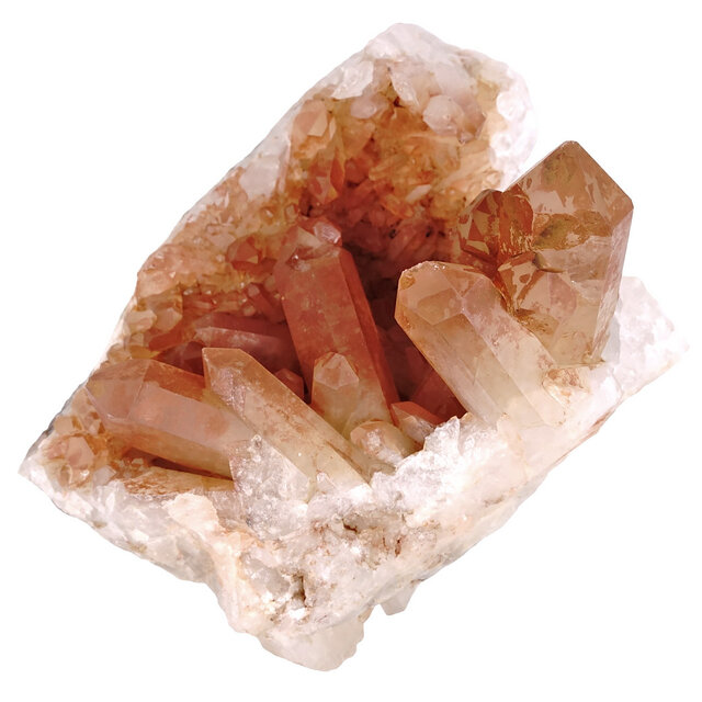 Tangerine, quartz from Brazil 450 grams Tangerine, quartz from Brazil 450 grams