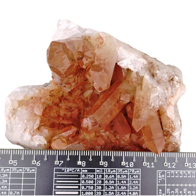 Tangerine, quartz from Brazil 450 grams Tangerine, quartz from Brazil 450 grams