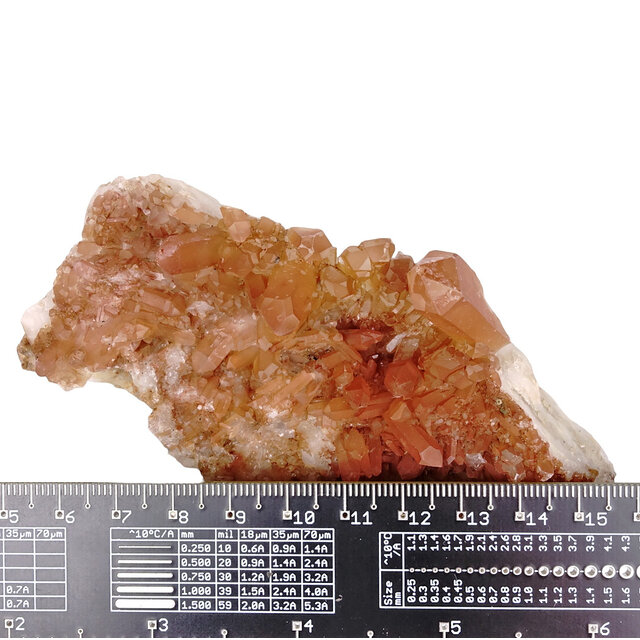Tangerine, quartz from Brazil 315 grams Tangerine, quartz from Brazil 315 grams
