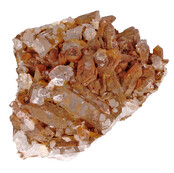 Tangerine, quartz from Brazil 365 grams