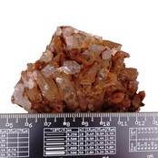 Tangerine, quartz from Brazil 365 grams