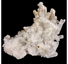 Beautiful cluster of rock crystal from Madagascar, 580 grams