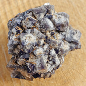 Fluorite from the UK with daylight fluorescence Fluorite from the UK with daylight fluorescence
