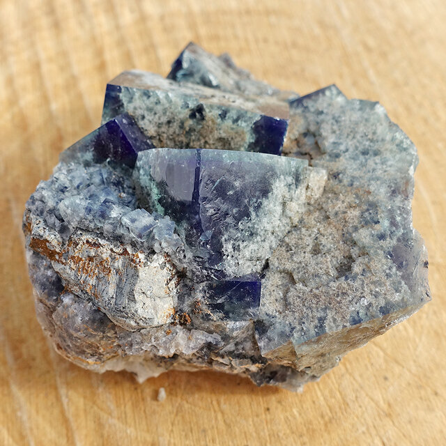 Fluorite from the UK with daylight fluorescence Fluorite from the UK with daylight fluorescence