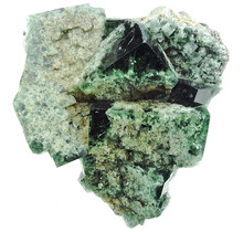 Fluorite from the UK with daylight fluorescence