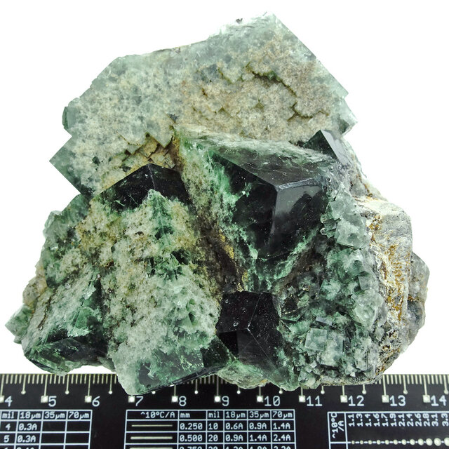 Fluorite from the UK with daylight fluorescence Fluorite from the UK with daylight fluorescence