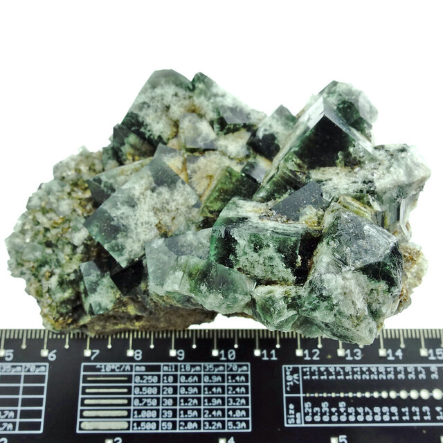 Fluorite from the UK with daylight fluorescence