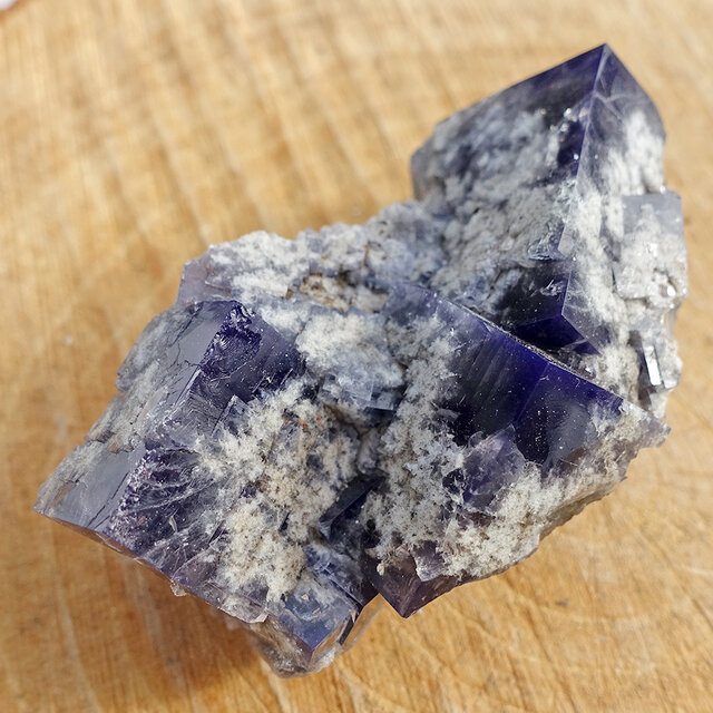Fluorite from the UK with daylight fluorescence Fluorite from the UK with daylight fluorescence