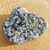 Fluorite from the UK with daylight fluorescence Fluorite from the UK with daylight fluorescence