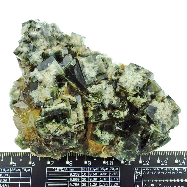 Fluorite from the UK with daylight fluorescence Fluorite from the UK with daylight fluorescence