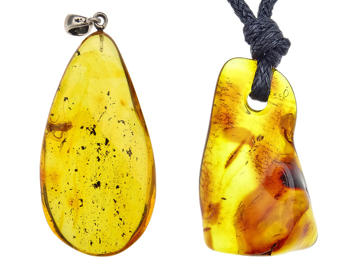 Amber Pendants