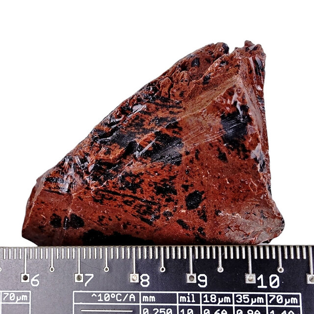 Mahagoni-Obsidian, natürliches vulkanisches Glas Mahagoni-Obsidian, natürliches vulkanisches Glas