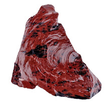 Mahonie obsidiaan, natuurlijk vulkanisch glas